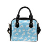 Sea Lion Cute Pattern Print Design 03 Shoulder Handbag