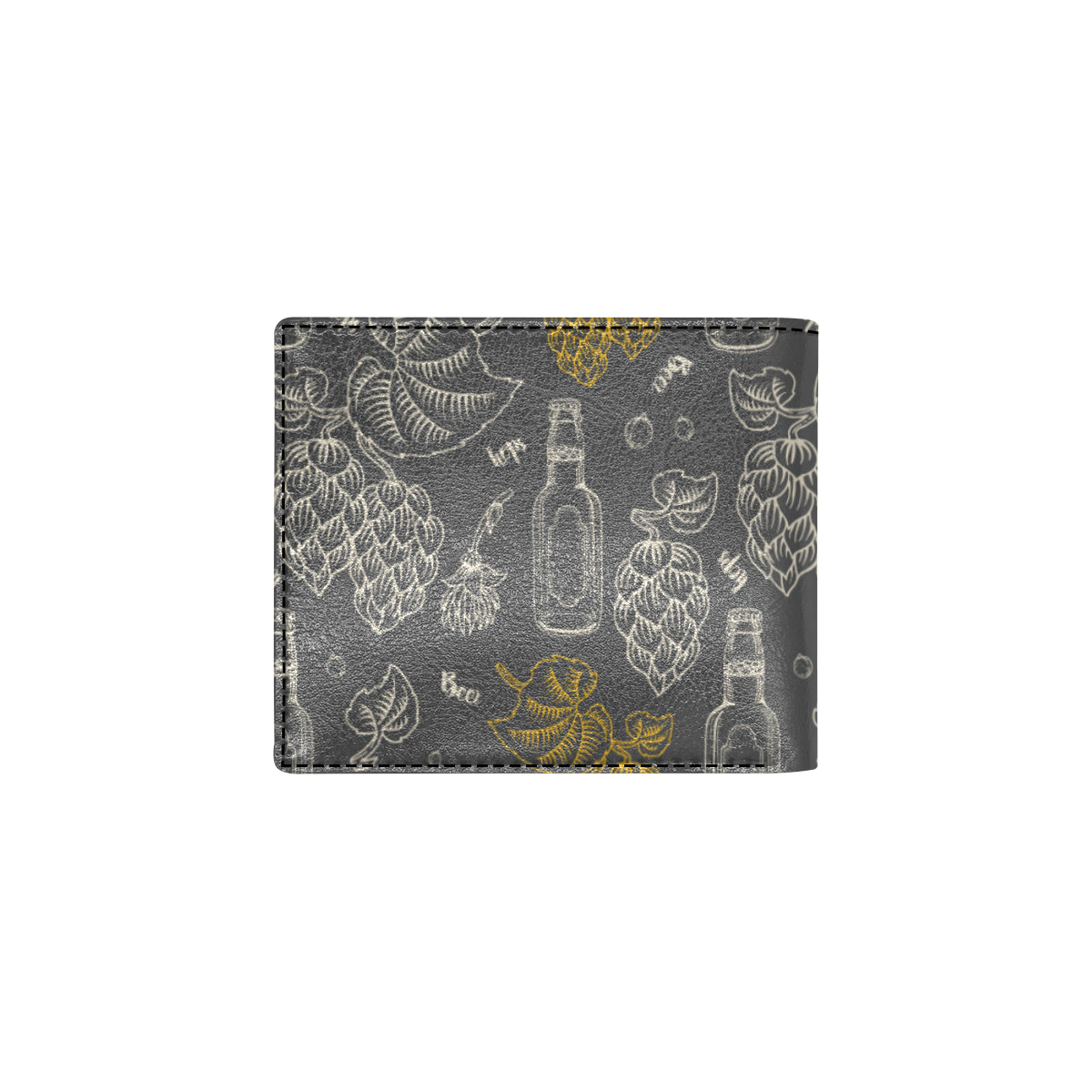 Hope Pattern Print Design 01 Men's ID Card Wallet