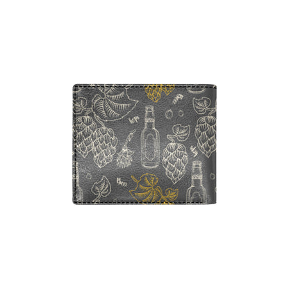 Hope Pattern Print Design 01 Men's ID Card Wallet