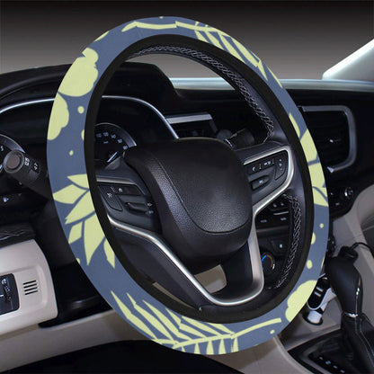 Pineapple Pattern Print Design PP07 Steering Wheel Cover with Elastic Edge