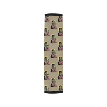 Christian Pattern Print Design 04 Car Seat Belt Cover