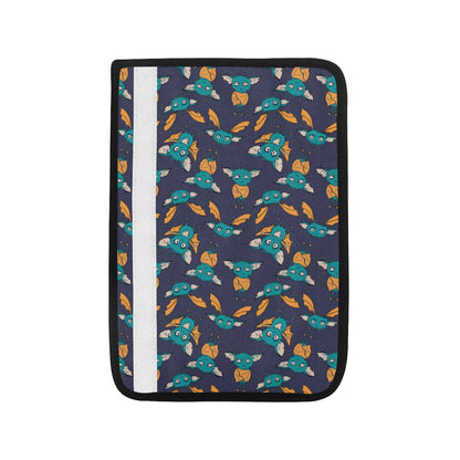 Bat Pattern Print Design 07 Car Seat Belt Cover