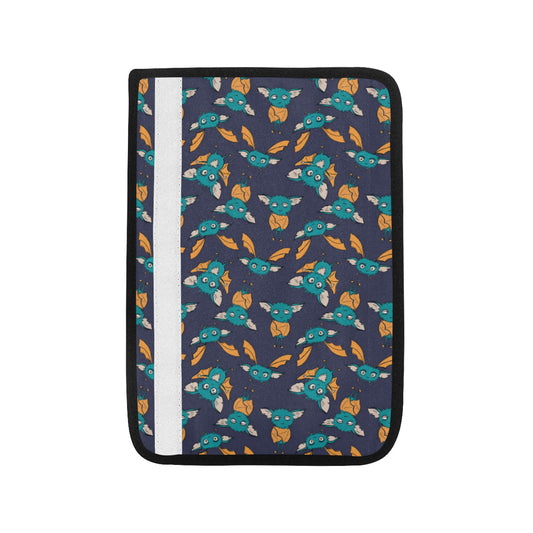 Bat Pattern Print Design 07 Car Seat Belt Cover