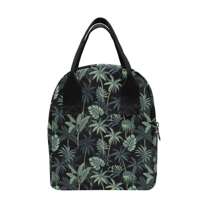 Rainforest Pattern Print Design RF02 Insulated Lunch Bag