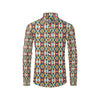 Aztec Pattern Print Design 01 Men's Long Sleeve Shirt