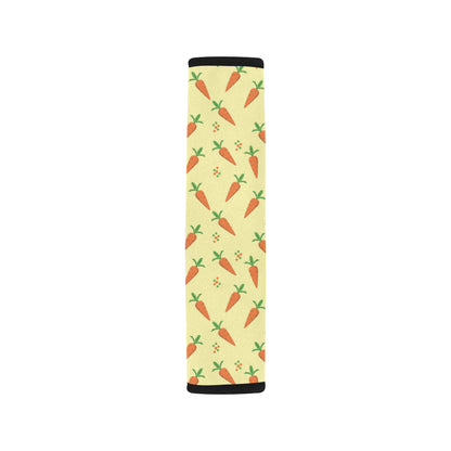 Carrot Pattern Print Design 04 Car Seat Belt Cover