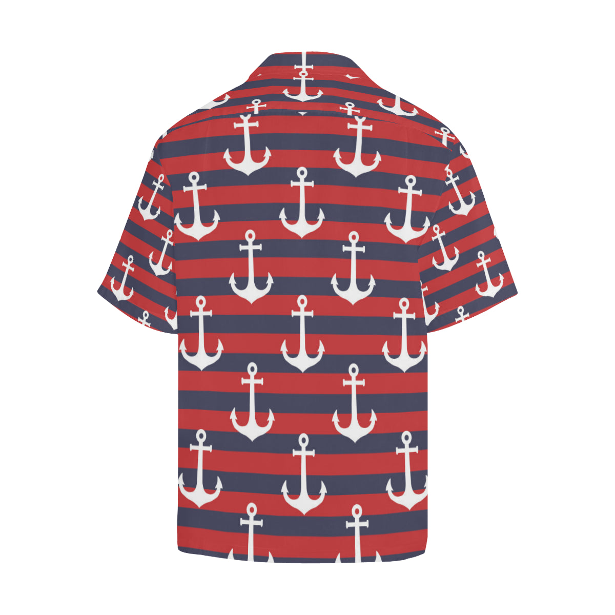 Nautical Pattern Print Design A05 Men's Hawaiian Shirt