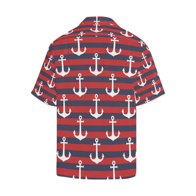 Nautical Pattern Print Design A05 Men's Hawaiian Shirt