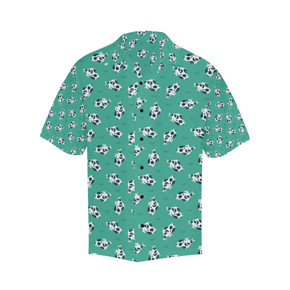 Cow Pattern Print Design 03 Men's Hawaiian Shirt