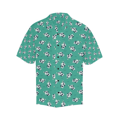 Cow Pattern Print Design 03 Men's Hawaiian Shirt