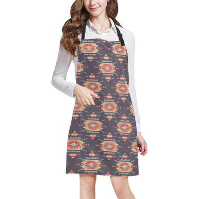 Tribal indians Aztec Apron with Pocket