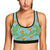 Bird Of Paradise Pattern Print Design BOP04 Sports Bra