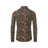 Dragonfly Pattern Print Design 02 Men's Long Sleeve Shirt