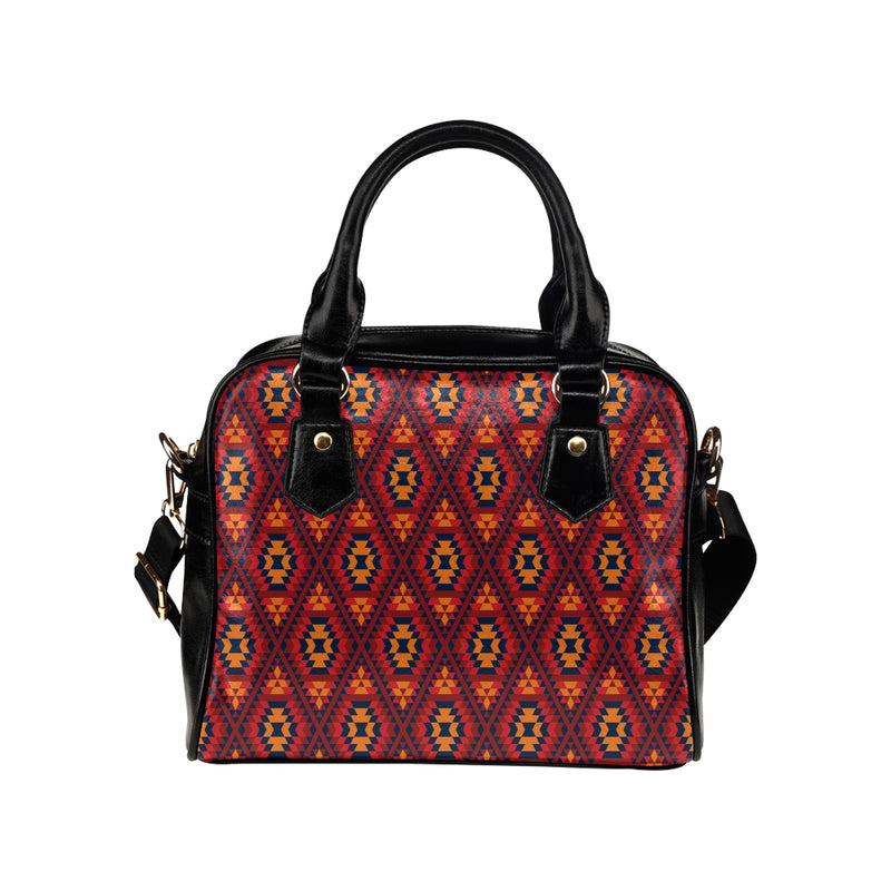 Navajo Pattern Print Design A03 Shoulder Handbag