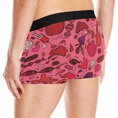 Phlebotomist Pattern Print Design A01 Men's Boxer Briefs