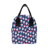 Cupcake Pattern Print Design CP04 Insulated Lunch Bag