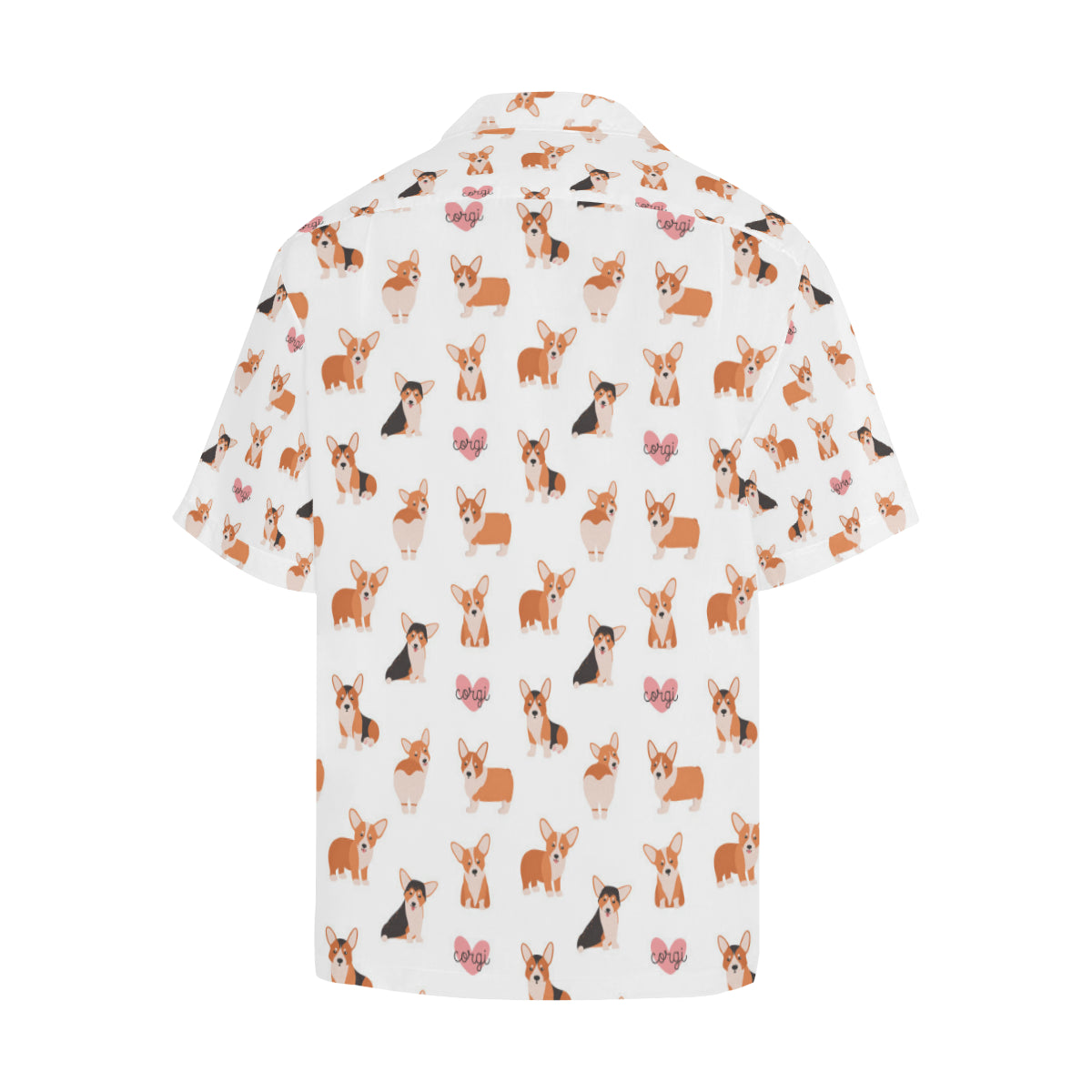 Cardigan Welsh Corgis Pattern Print Design 02 Men's Hawaiian Shirt