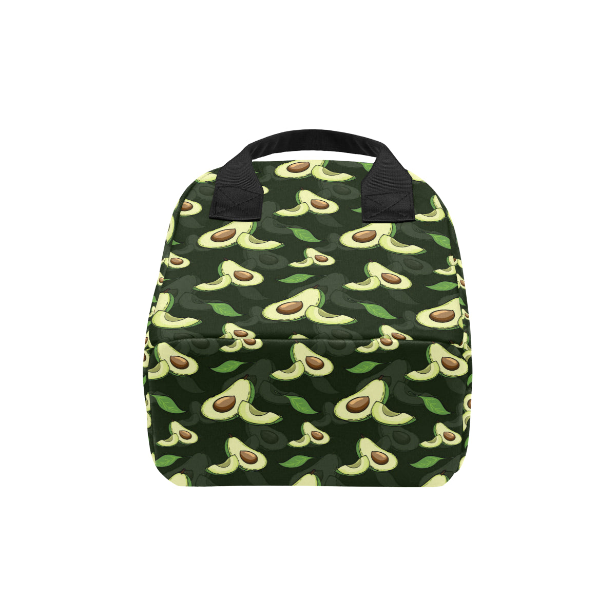 Avocado Pattern Print Design AC07 Insulated Lunch Bag