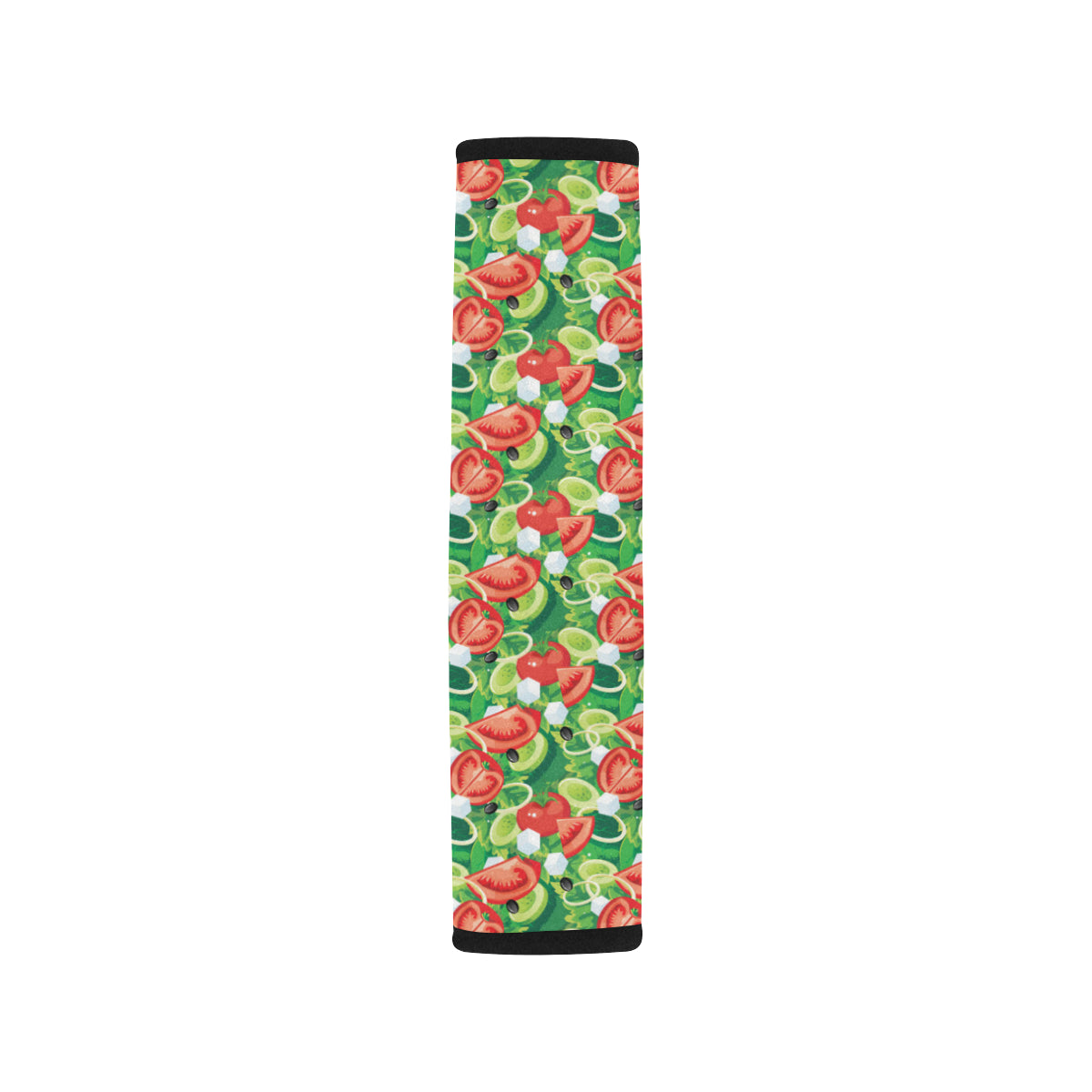 Vegan Salad Themed Design Print Car Seat Belt Cover