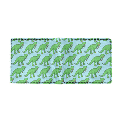 T Rex Pattern Print Design A01 Men's ID Card Wallet