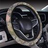 Butterfly camouflage Steering Wheel Cover with Elastic Edge