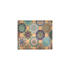 Boho Pattern Print Design 07 Men's ID Card Wallet