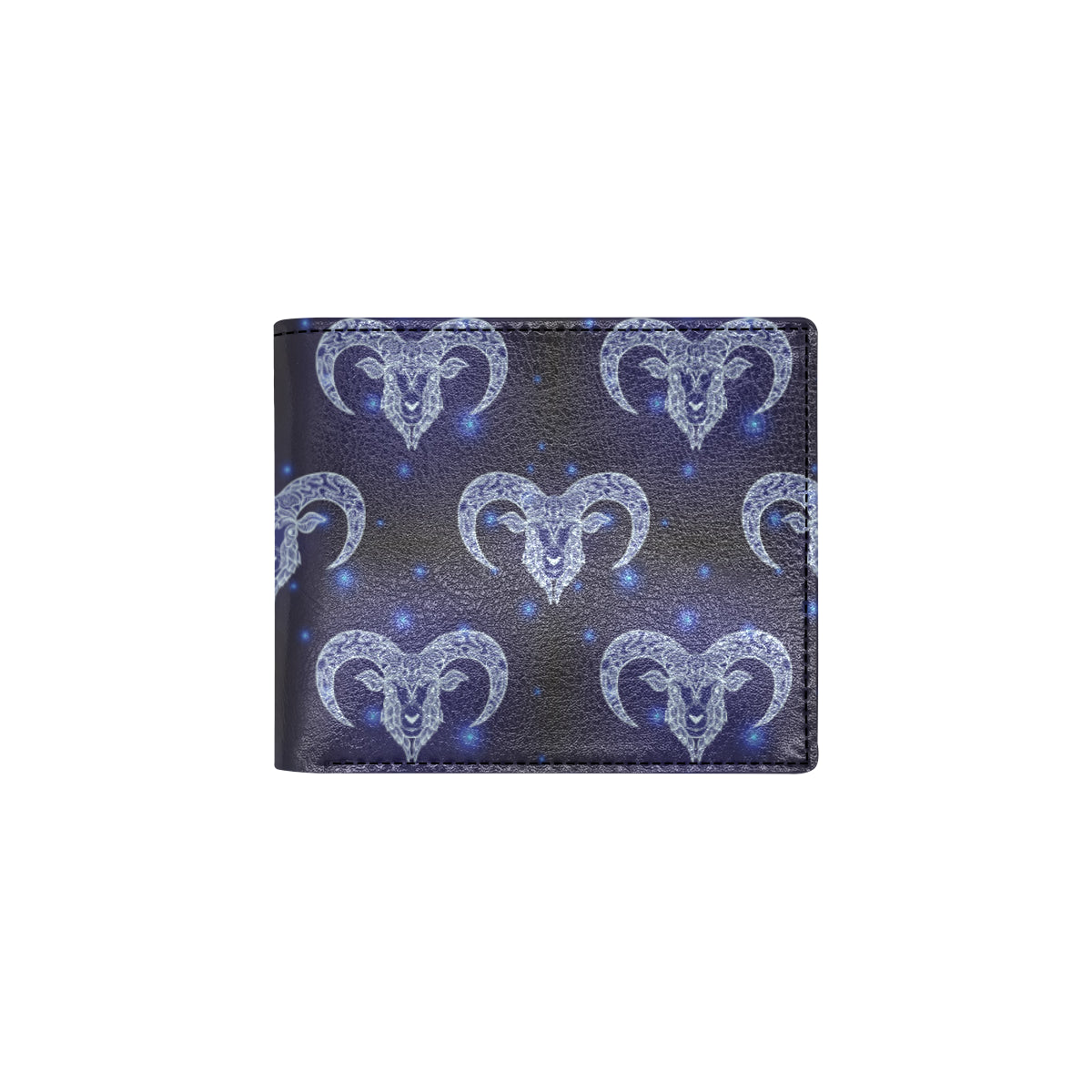 Aries Zodiac Pattern Print Design 01 Men's ID Card Wallet