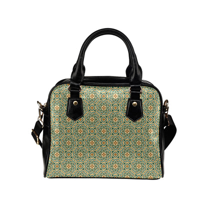 Cross Pattern Print Design 01 Shoulder Handbag
