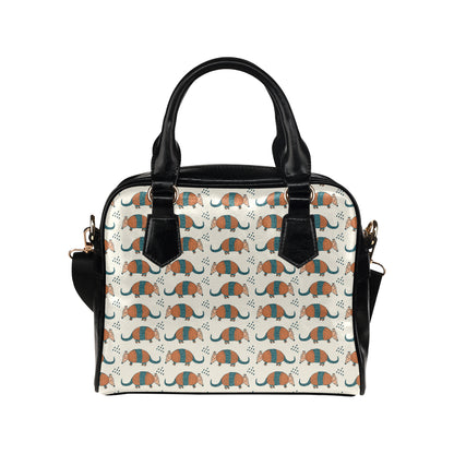 Armadillo Pattern Print Design 01 Shoulder Handbag