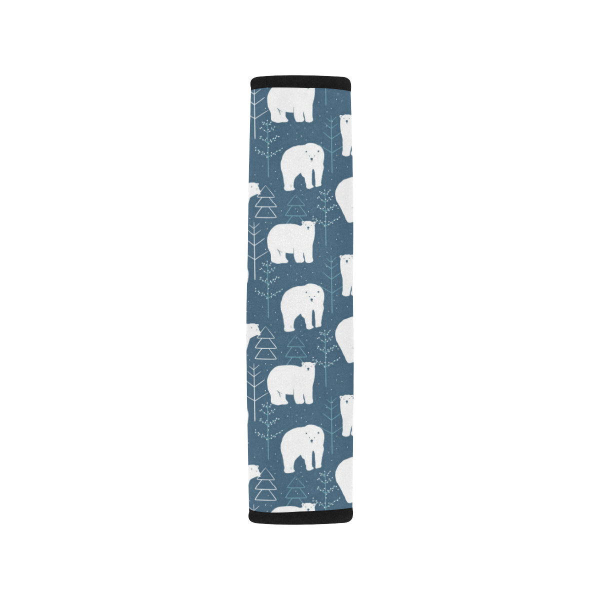 Polar Bear Pattern Print Design A01 Car Seat Belt Cover