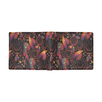 Dream catcher native american Men's ID Card Wallet