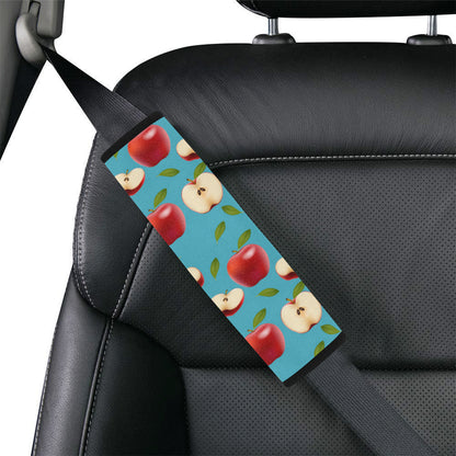 Apple Pattern Print Design AP012 Car Seat Belt Cover
