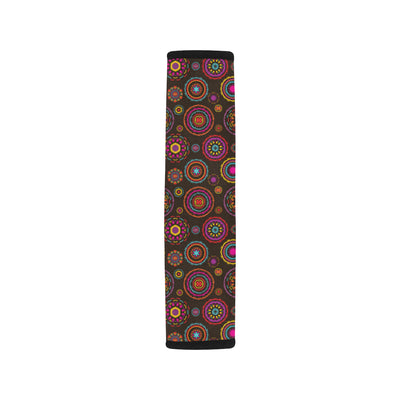 Bohemian Pattern Print Design 01 Car Seat Belt Cover