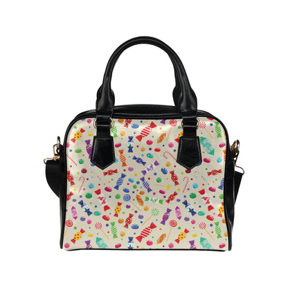Candy Pattern Print Design 04 Shoulder Handbag