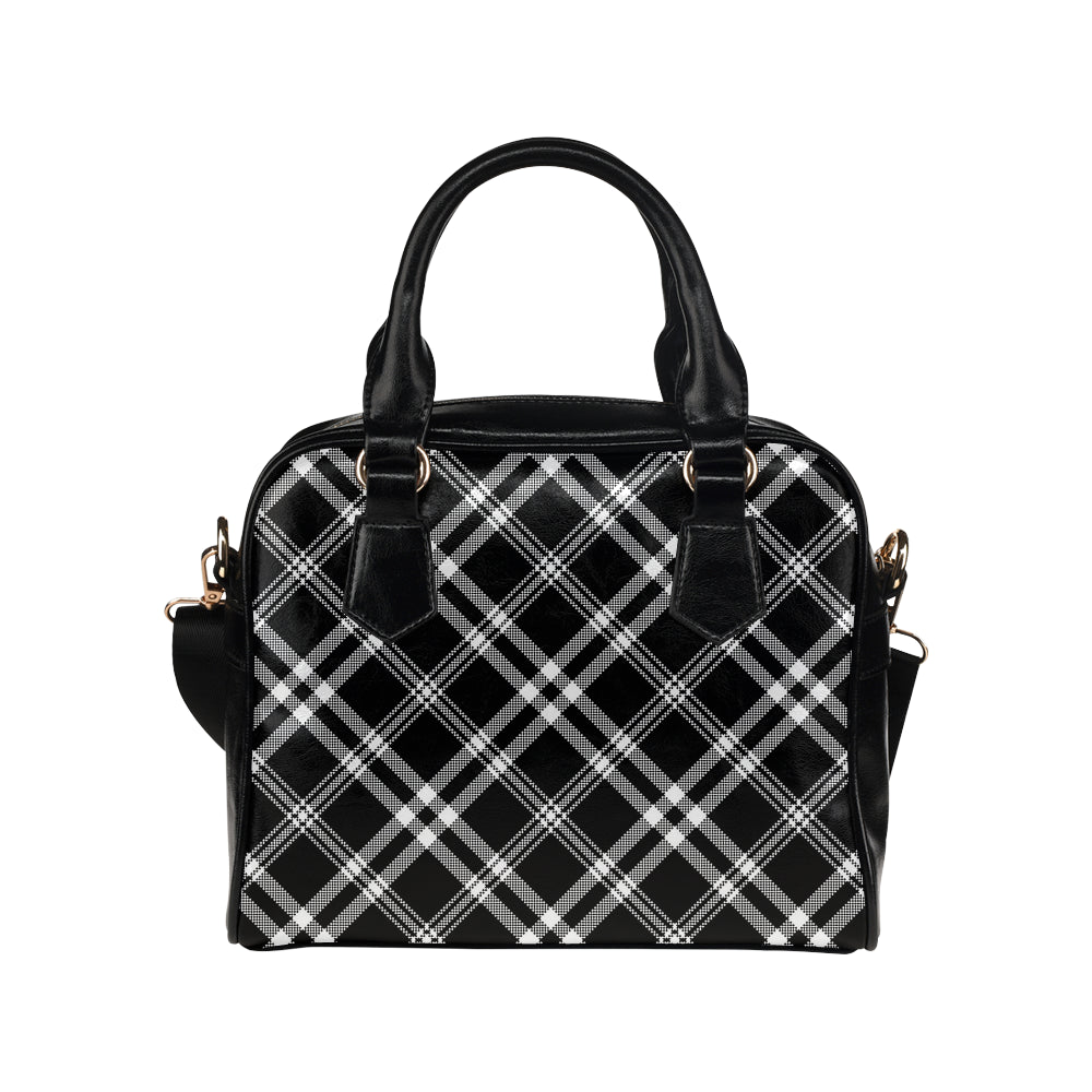 Madras Pattern Print Design 03 Shoulder Handbag