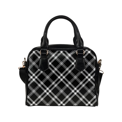 Madras Pattern Print Design 03 Shoulder Handbag