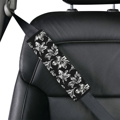 Amaryllis Pattern Print Design AL04 Car Seat Belt Cover
