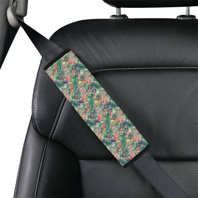 Buddha Pattern Print Design 08 Car Seat Belt Cover