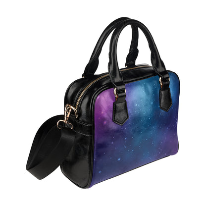 Nebula Pattern Print Design A01 Shoulder Handbag
