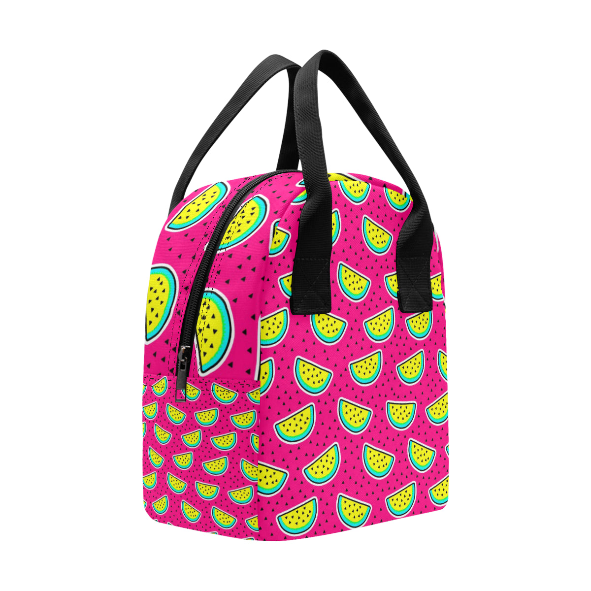 Watermelon Pattern Print Design WM04 Insulated Lunch Bag