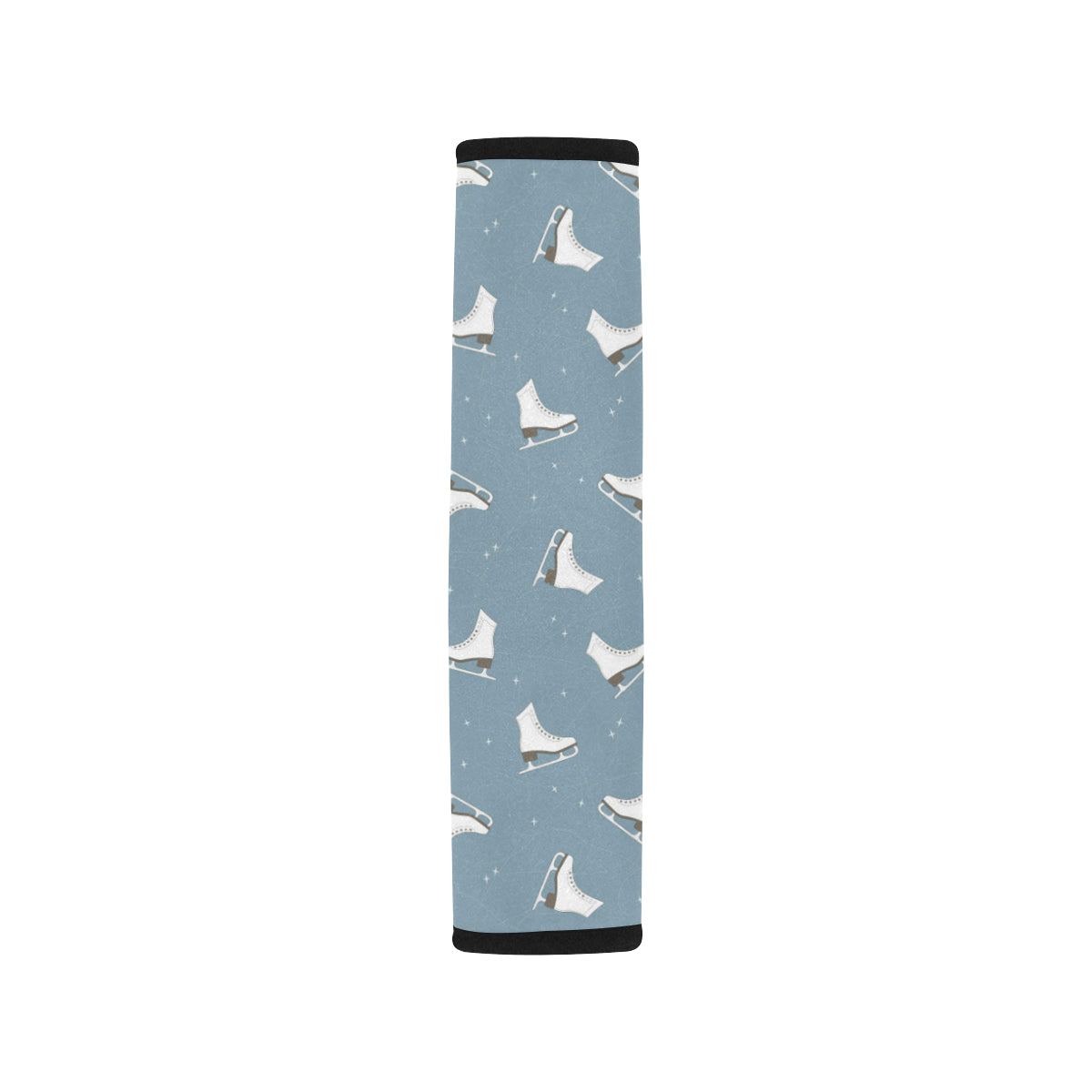 Ice Skate Pattern Print Design 02 Car Seat Belt Cover