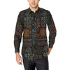 Polynesian Pattern Print Design A04 Men's Long Sleeve Shirt