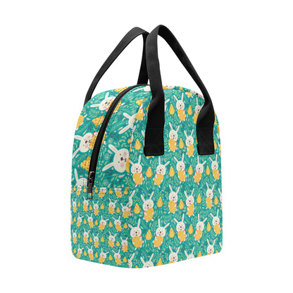 Easter Eggs Pattern Print Design RB02 Insulated Lunch Bag