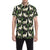 Llama Cactus Pattern Print Design 011 Men's Short Sleeve Button Up Shirt