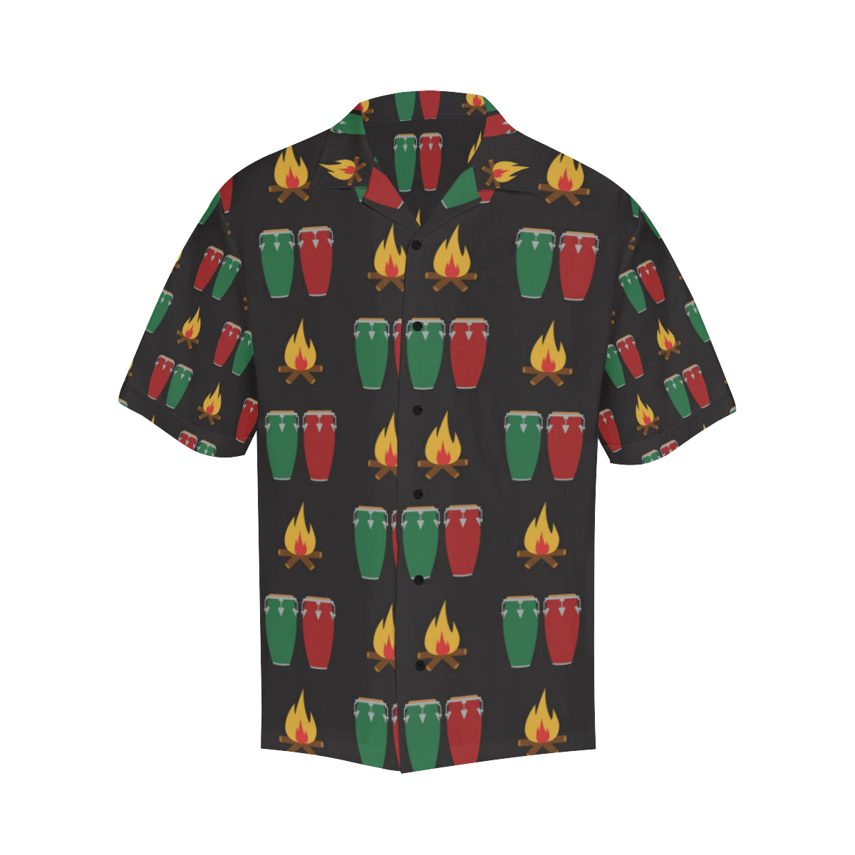 Conga Pattern Print Design 01 Men's Hawaiian Shirt