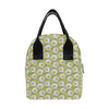 Daisy Pattern Print Design DS06 Insulated Lunch Bag