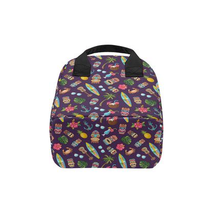 Hawaiian Themed Pattern Print Design H024 Insulated Lunch Bag