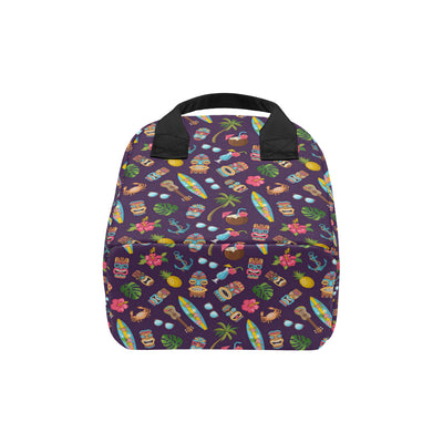 Hawaiian Themed Pattern Print Design H024 Insulated Lunch Bag