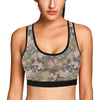 Butterfly camouflage Sports Bra