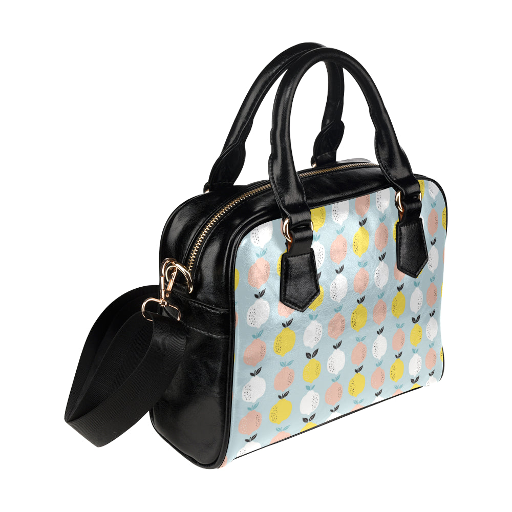 Citrus  Pattern Print Design 03 Shoulder Handbag